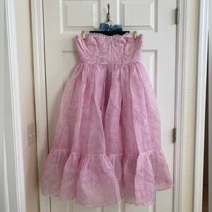 NWT Selkie pink porcelain French corset dress size M